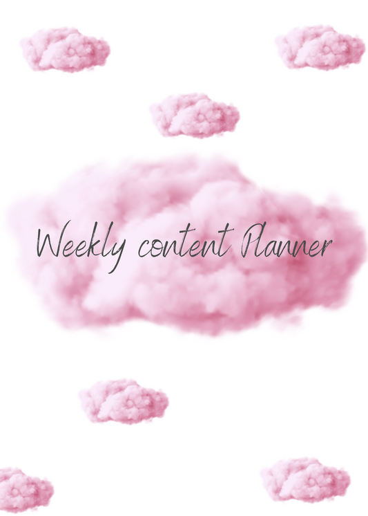 Weekly Content Planner